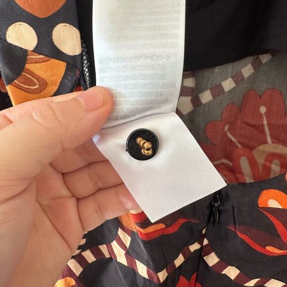 NWT: Farm Rio Nature Beauty Backless Midi Dress - Picture 6 of 12